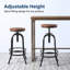 Tabouret de bar Dennel-827411145