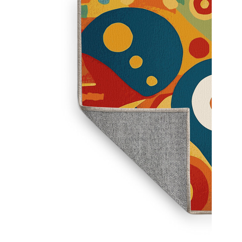 Flashy Jive Rug, Round 6'