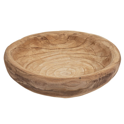 Decorative Paulownia Wood Bowl