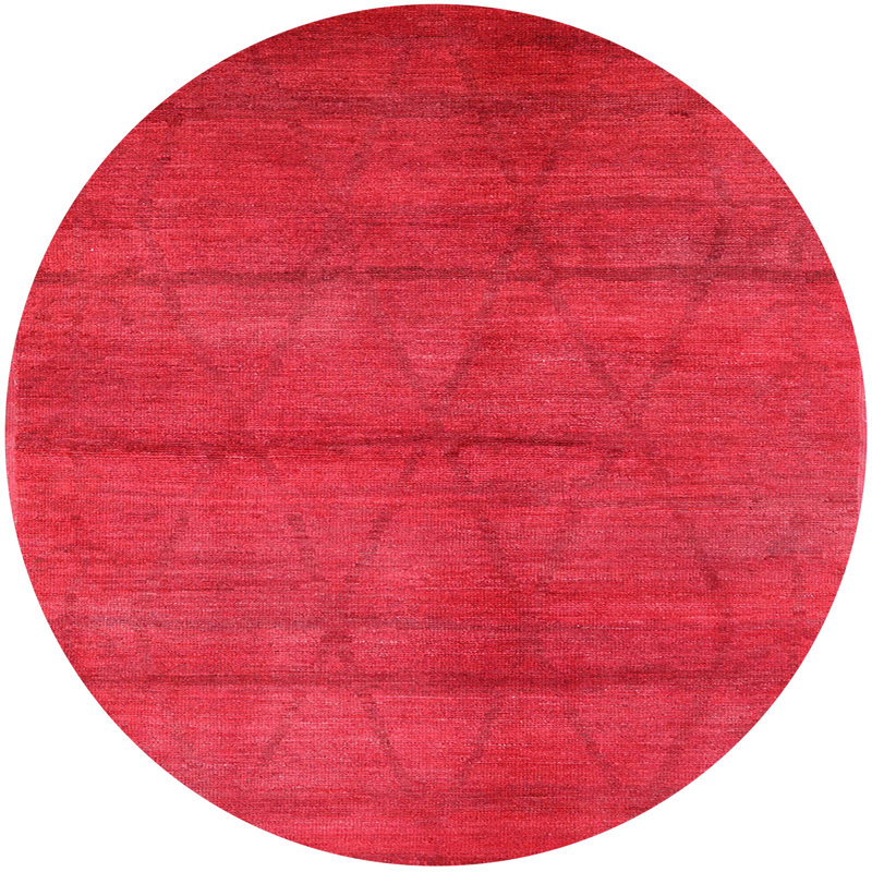 Altynay Moroccan Indoor Rug, Round 7'