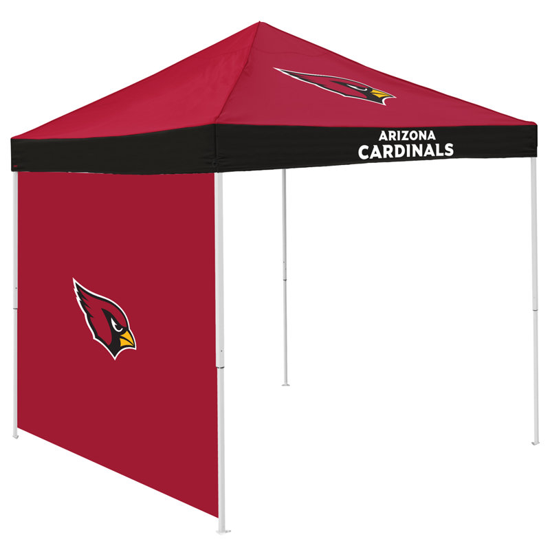 Abri dépliant en acier l 9 pi. x p 9 pi. economie, Cardinals de l'Arizona