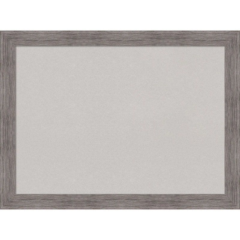 Petit tableau d'affichage mural en liège mural, Gris foncé, 23 po x 31 po