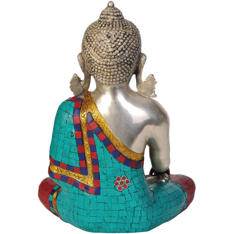 Figurine Lord Buddha in Bhumisparsha Mudra