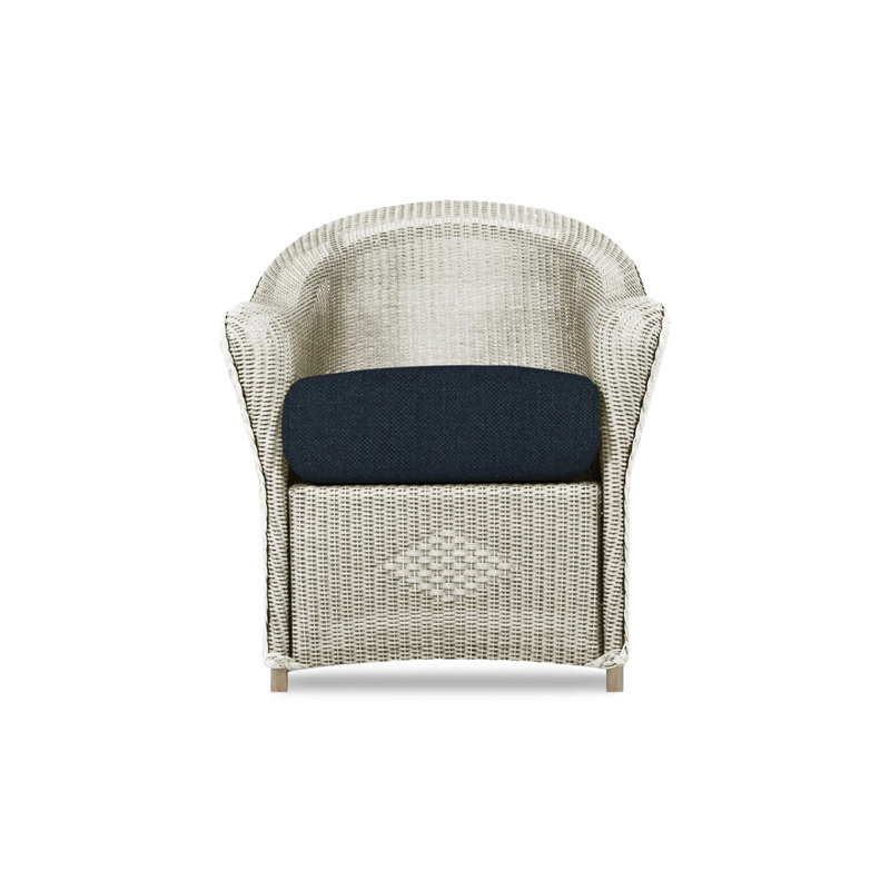 Reflections Outdoor Dining Armchair, Bark, Demo Stone
