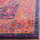 Annette Oriental Fuchsia/Orange Area Rug