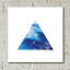 «Ocean Triangle» par Seven Trees Design, art mural en verre acrylique-101610080