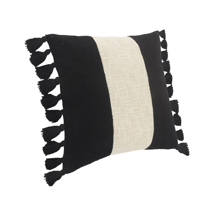 Housse de coussin Baskin Tassels, Housse de coussin seulement - sans coussin