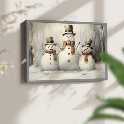 Art de Noël - CMXLI - Reproduction encadrée - Restickable