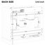 Base de meuble-lavabo 36 po, 6 tiroirs, blanc, bois massif et base de rangement multifonctionnelle blanche-707830617-707830598