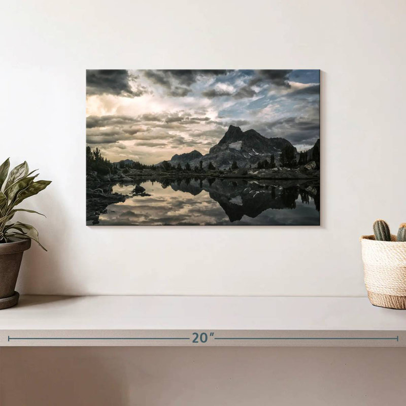 Alvord Sierra Nevada At Sunset, 8" H x 12" W