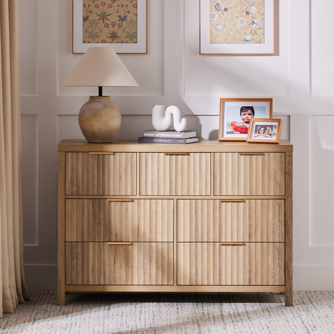 Arrilla 7 Drawer 118.1cm W Double Dresser