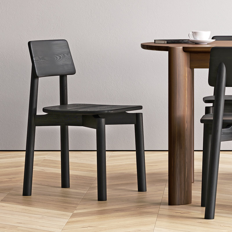 Ridley Dining Chair, Ash Black