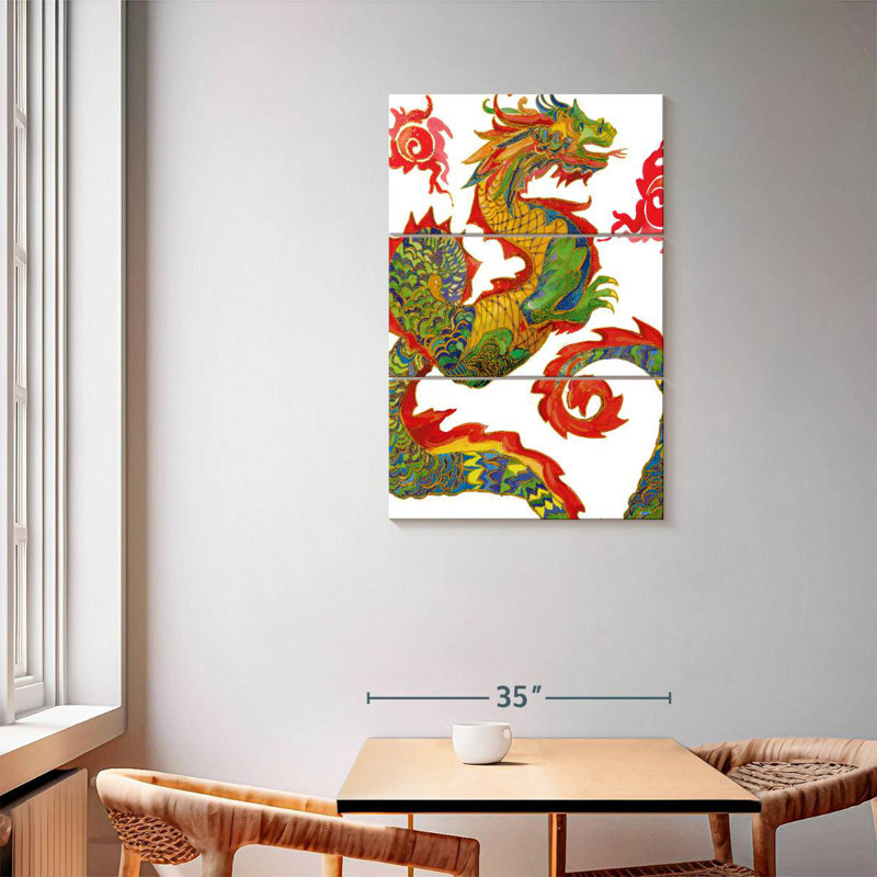 Brampt Dragon, 57" H x 36" W