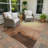 Machine Washable Indoor/Outdoor Chantille ACN2420 Abstract Rug-1001781666