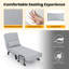 Canapé-lit pliant convertible à 6 positions avec fauteuil et coussin-70273669