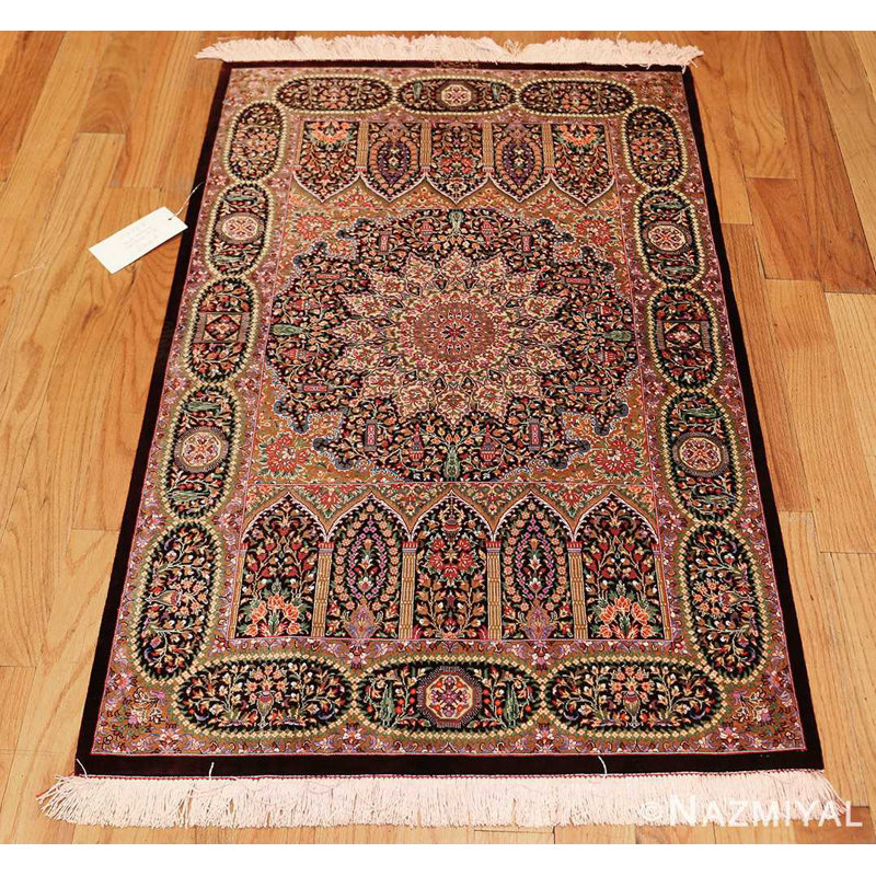 Persian Silk Oriental Area Rug