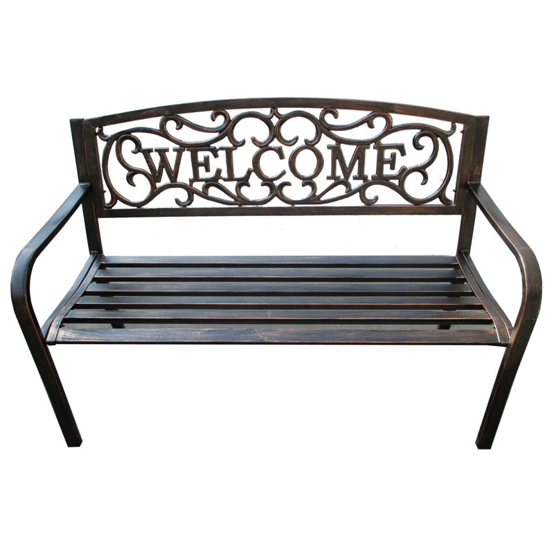 Metal Outdoor Bench