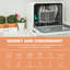 27.75" 58dBA Countertop Digital Control Dishwasher