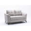 60" Woven Fabric Loveseat-905470348