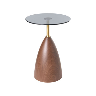 Pedestal End Table