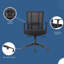 Chaise de travail ergonomique Scarlette-134939100