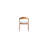 Scandinavian Dining Table & Chairs Set (4 Pieces), Natural Beech Wood, Table: 39.4 x 27.6 x 39.4 inches | Chairs: 21.3 x 30.0 x 26.8 inches | 100% Beech Wood & MDF, Modern Design for Stylish Dining Spaces