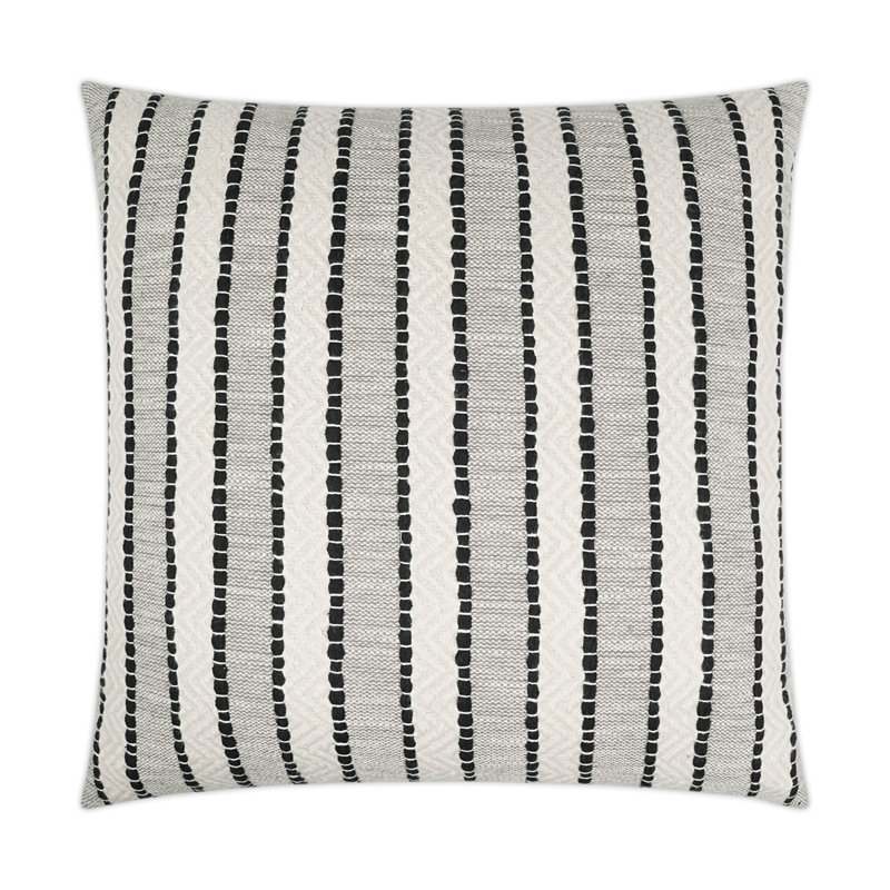 Inca Trail Pillow Cover & Insert, Fog, Rectangle 14"H x 24"W