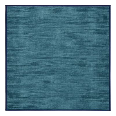 Tapis gris uni lavable à la machine