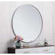 Sabine Metal Round Wall Mirror