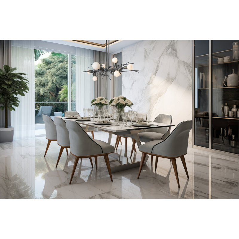 Brindille 8 - Light Kitchen Island Linear Pendant, White