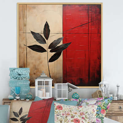 " Red Leaves Ruby Reduction "