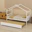Lit en bois avec lit gigogne-674937833