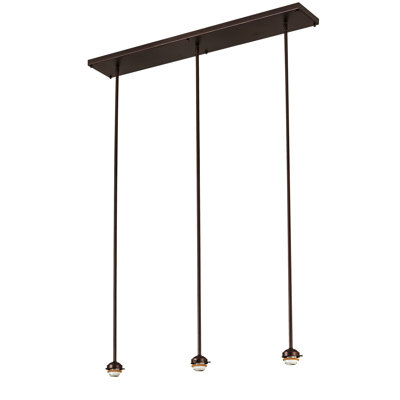 3 - Light Mahogany Bronze Pendant