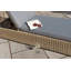 WENTWORTH Sunlounger Manual Multi Position including Cushion