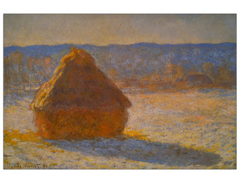 Claude Monet - Wrapped Canvas Painting, 60cm H x 90cm W x 1.8cm D