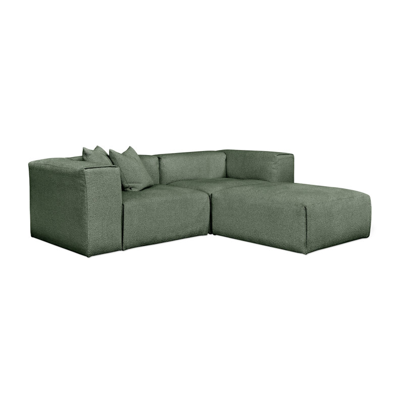Canapé modulaire 3 pièces Nest, Boucle de pin