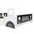 Sereno Full Size Car-Shaped Platform Bed with Wheels-1625767229