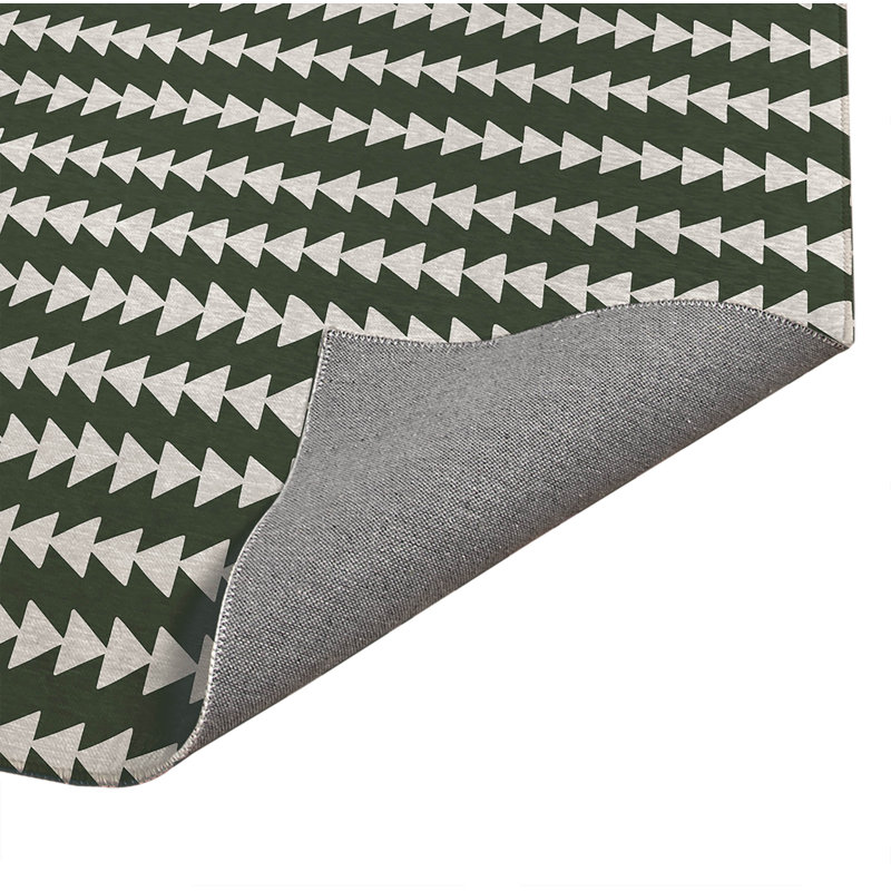 Tapis de bureau Tribal, L 5 pi x L 3 pi, Chimichurri