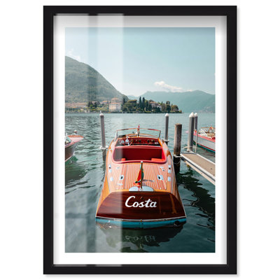 «Lakeside Luxury Shadowbox Print Travel Art Prints» par Notoriart