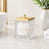 Couvercle en verre transparent transparent est en rupture de stock