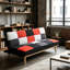 3 Seater Fabric Sofa-1908625596