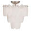 Lustre à 5 lumières et 3 niveaux - Nickel satiné-1182849860-1182849861
