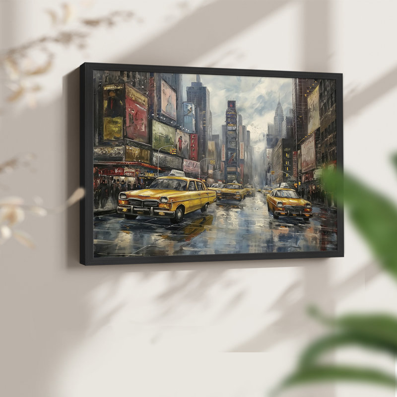 Paysage, série CLCL, reproduction encadrée, H 11 po x l 14 po, Black