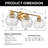 Modern Elegance 3-Light Vanity Fixture-2045786324