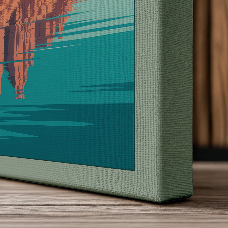 Print, 24x16 - 61.0 x 40.6 cm, Sage Border