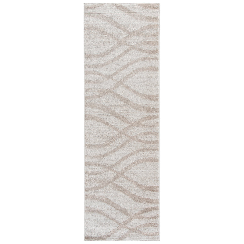 Adirondack Power Loom Abstract Indoor Rug, 2'-6" x 8'-0" Runner