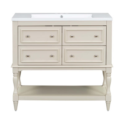 36'' Single Bathroom Vanity with Top