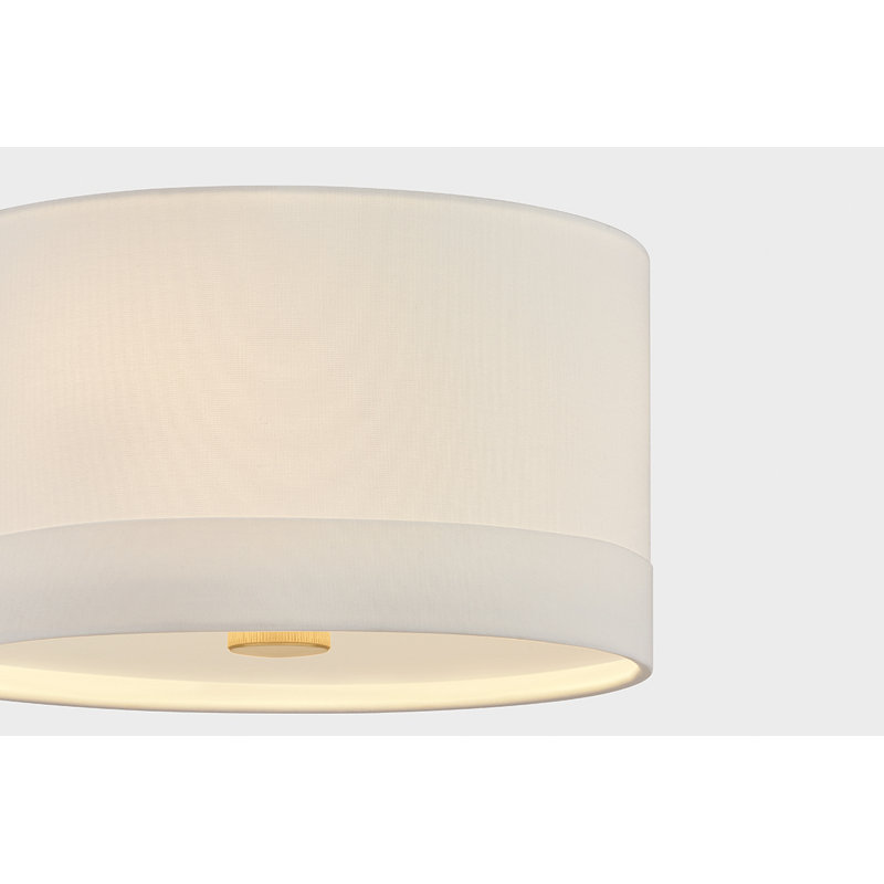 Barryville Pendant, 8.5" H x 14" W x 14" D, 3 Lights, E12