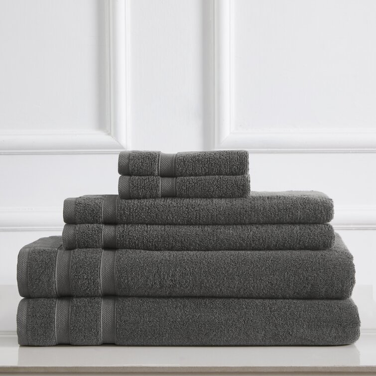 Red Barrel Studio® Raaed 10 Piece 100% Cotton Towel Set & Reviews