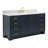 Freitas 67'' Solid Wood Single Bathroom Vanity in Midnight Blue with 1.5'' Carrara Marble Top, Center, Rectangle Sink-1486107621-1511559788